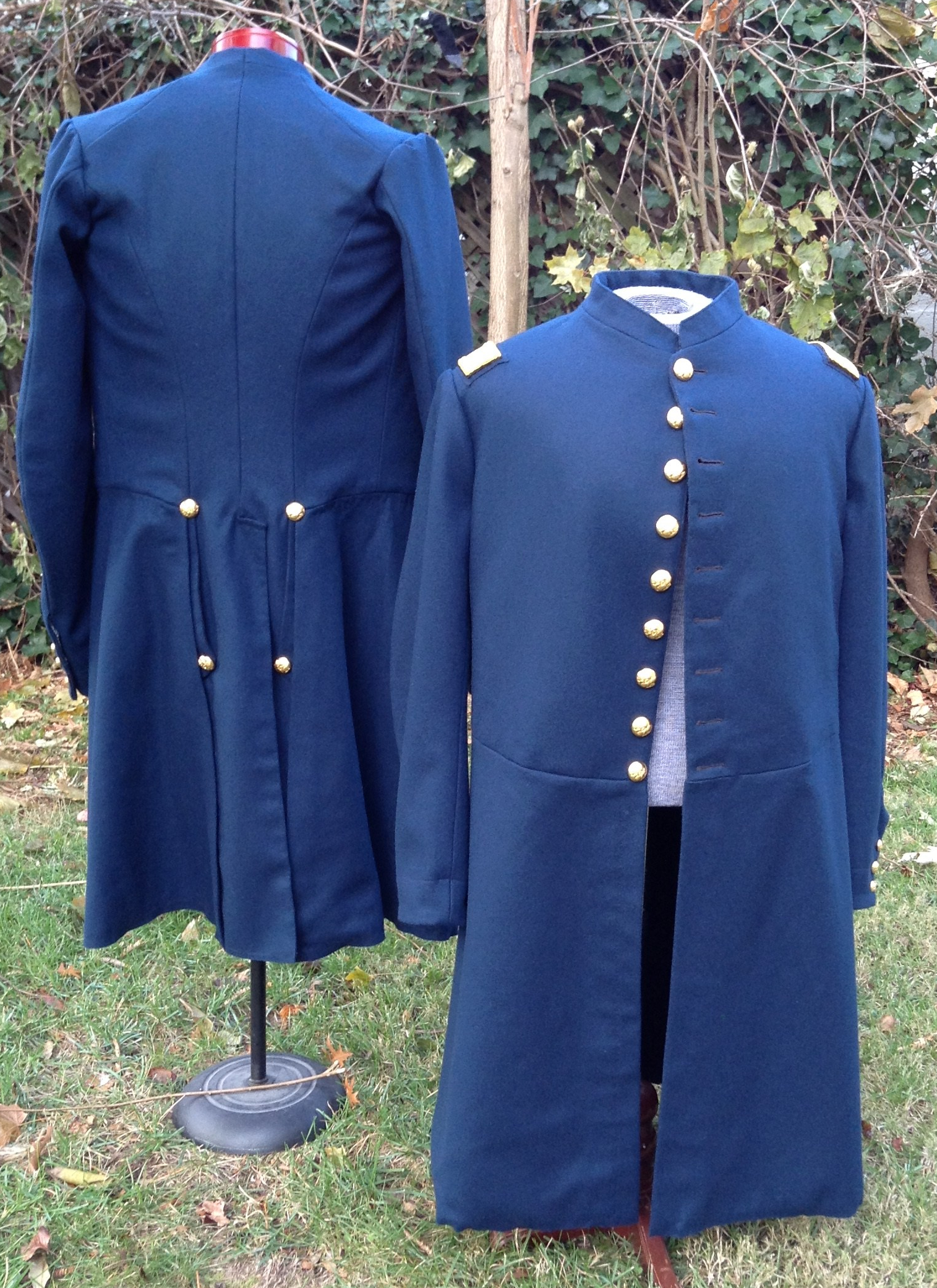 US Civil war Union Enlisted Federal Infantry Single Breasted Frock Coat 
